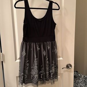 Y2K Black Dress